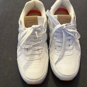 Levis white shoes in size 7
